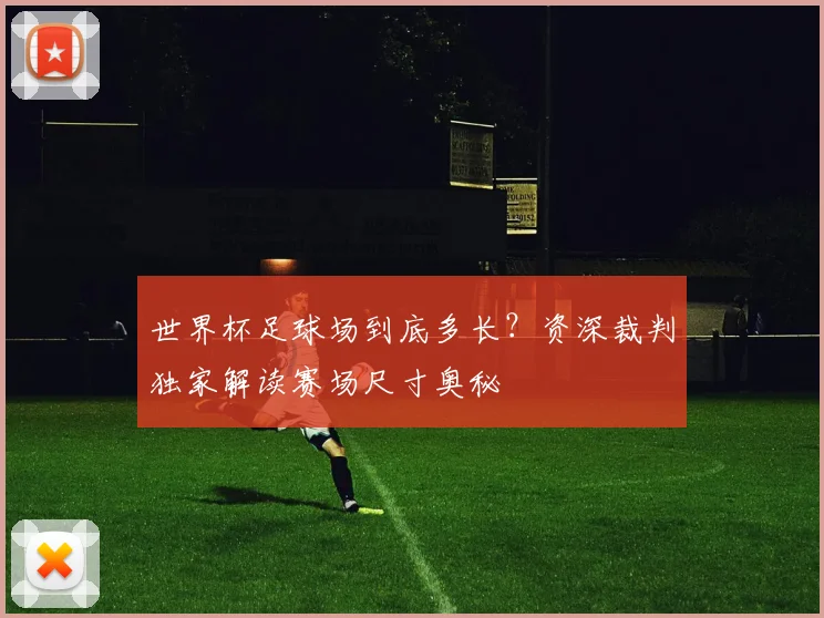 世界杯足球场到底多长？资深裁判独家解读赛场尺寸奥秘
